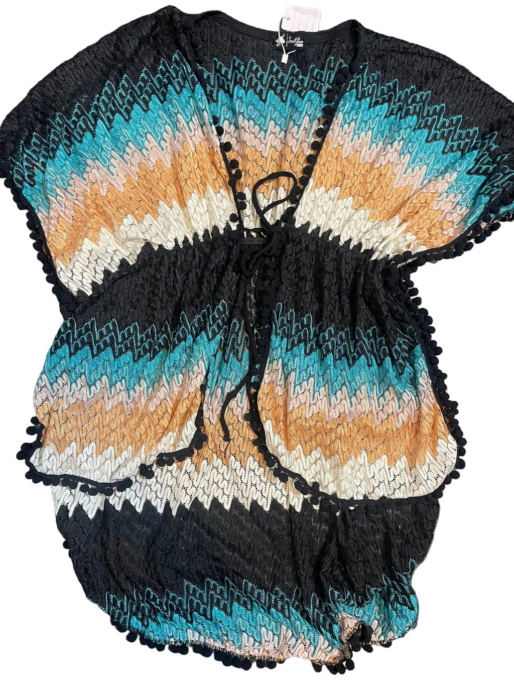 Boho Wave Lace Kimono Cover-Up